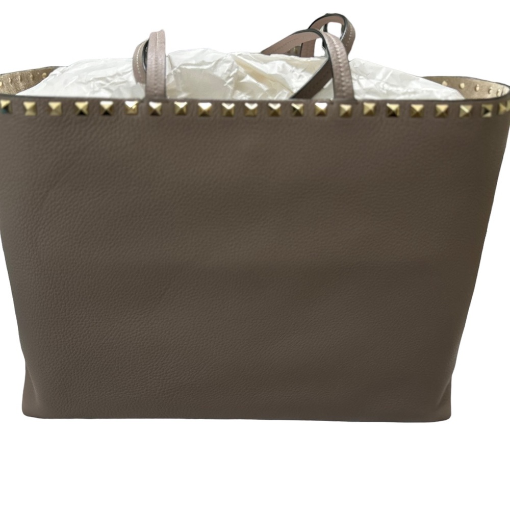 NWT VALENTINO POUDRE EAST WEST SHOPPING TOTE - Picture 13 of 13